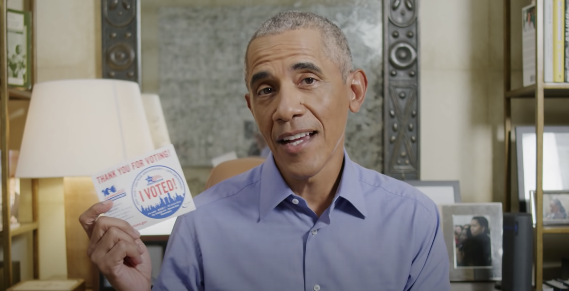 President Barack Obama Shows You How to Vote By Mail